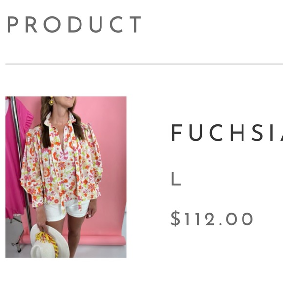 Karlie brand top. Size large. Excellent condition, only worn once - Picture 2 of 2